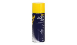 Mannol Быстросохнущая акриловая краска (хром) Acryl Paint chrom, Для агрегатов