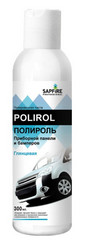 Sapfire professional Полироль приборной панели и бамперов Глянцевая SAPFIRE, Для кузова