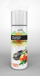 Sapfire professional Автополироль пластика Plastik Polish SAPFIRE 400мл Яблоко, Для салона