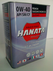 Купить моторное масло Hanata Синтетическое моторное масло GX 0W40, 4 литра, в интернет-магазине в Апатитах
