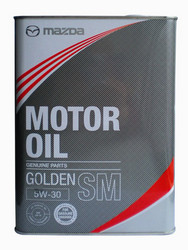 Купить моторное масло Mazda Golden SM SAE 5W-30 (4л), в интернет-магазине в Апатитах