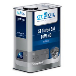 Купить моторное масло Gt oil GT Turbo SM SAE 10W-40 (4л), в интернет-магазине в Апатитах
