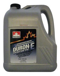 Купить моторное масло Petro-canada Duron-E Syntetic 0W-40, 4л, в интернет-магазине в Апатитах