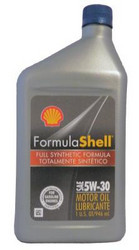 Купить моторное масло Shell Formulashell Full Synthetic SAE 5W-30 Motor Oil, в интернет-магазине в Апатитах