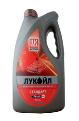 Купить моторное масло Lukoil Лукойл Стандарт 15W-40, 4л, в интернет-магазине в Апатитах