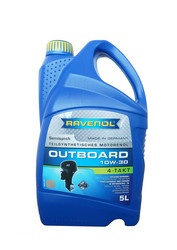 Купить моторное масло Ravenol для 4-T лод.моторов Outboardoel 4T SAE 10W-30 (5л) new, в интернет-магазине в Апатитах