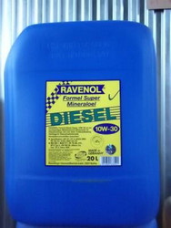 Купить моторное масло Ravenol Formel Diesel Super 10W-30, 20л, в интернет-магазине в Апатитах