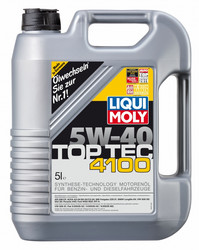 Купить моторное масло Liqui moly Top Tec 4100, в интернет-магазине в Апатитах