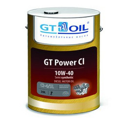 Купить моторное масло Gt oil GT Power CI, 20л, в интернет-магазине в Апатитах