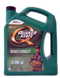 Купить моторное масло Quaker state Advanced Durability Motor Oil SAE 10W-40, в интернет-магазине в Апатитах