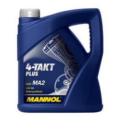 Купить моторное масло Mannol 4-Takt Plus 10w40, в интернет-магазине в Апатитах
