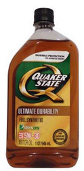 Купить моторное масло Quaker state Ultimate Durability SAE 5W-30 Full Synthetic Motor Oil, в интернет-магазине в Апатитах