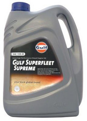 Купить моторное масло Gulf Superfleet Supreme SAE 15W-40 (5л), в интернет-магазине в Апатитах