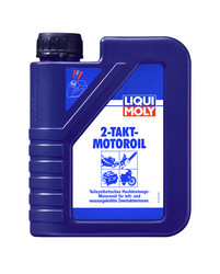 Купить моторное масло Liqui moly Полусинтетическое моторное масло для 2-тактных двигателей, в интернет-магазине в Апатитах