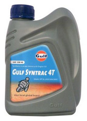 Купить моторное масло Gulf Syntrac 4T 10W-40, в интернет-магазине в Апатитах