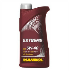 Купить моторное масло Mannol Extreme SAE 5W-40, в интернет-магазине в Апатитах