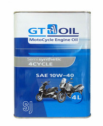 Купить моторное масло Gt oil 4 Cycle SJ, 4л, в интернет-магазине в Апатитах