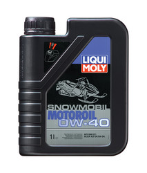 Купить моторное масло Liqui moly для снегоходов Snowmobil Motoroil SAE 0W-40, в интернет-магазине в Апатитах