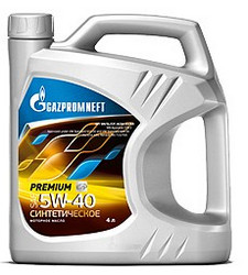 Купить моторное масло Gazpromneft Premium 5W-40, 1л, в интернет-магазине в Апатитах