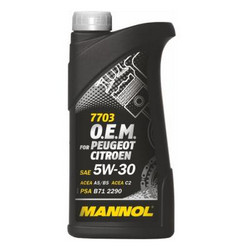Купить моторное масло Mannol O.E.M. for Peugeot Citroen 5W-30, в интернет-магазине в Апатитах
