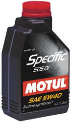 ������ �������� ����� Motul Specific 505.01,  � ��������-�������� � ��������
