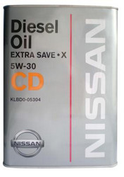 ������ �������� ����� Nissan Diesel Oil Extra Save X,  � ��������-�������� � ��������