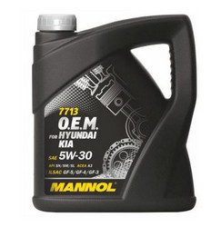 Купить моторное масло Mannol O.E.M. for Hyundai Kia 5W-30, в интернет-магазине в Апатитах