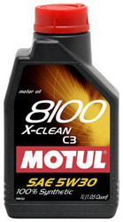 Купить моторное масло Motul 8100 X-Clean C3, в интернет-магазине в Апатитах