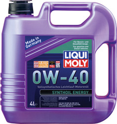 Купить моторное масло Liqui moly Synthoil Energy SAE 0W-40, в интернет-магазине в Апатитах