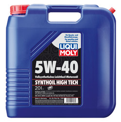Купить моторное масло Liqui moly Synthoil High Tech SAE 5W-40, в интернет-магазине в Апатитах
