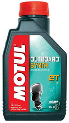 ������ �������� ����� Motul Outboard Synth 2T,  � ��������-�������� � ��������