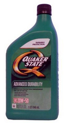 Купить моторное масло Quaker state Advanced Durability SAE 20W-50 Motor Oil, в интернет-магазине в Апатитах