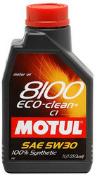 Купить моторное масло Motul 8100 Eco Clean Plus, в интернет-магазине в Апатитах