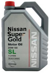 Купить моторное масло Nissan Super Gold 20W50 SL, в интернет-магазине в Апатитах