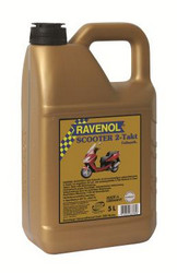 Купить моторное масло Ravenol Scooter 2-Takt Full Synth, 5л, в интернет-магазине в Апатитах