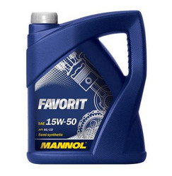 Купить моторное масло Mannol Favorit SAE 15W/50, в интернет-магазине в Апатитах
