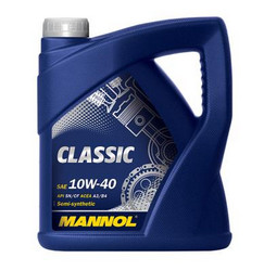 Купить моторное масло Mannol Classic SAE 10W/40, в интернет-магазине в Апатитах