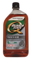 Купить моторное масло Quaker state 5W-30 Synthetic Blend Motor Oil, в интернет-магазине в Апатитах