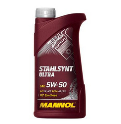 Купить моторное масло Mannol Stahlsynt Ultra SAE 5W-50, в интернет-магазине в Апатитах