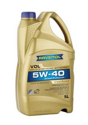 Купить моторное масло Ravenol VDL SAE 5W-40, в интернет-магазине в Апатитах