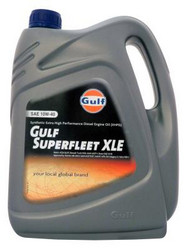 Купить моторное масло Gulf Superfleet XLE SAE 10W-40 (4л), в интернет-магазине в Апатитах