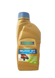 Купить моторное масло Ravenol Масло для квадрациклов QUAD 4T SAE10W-40 (1л), в интернет-магазине в Апатитах