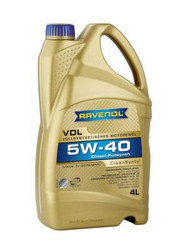 Купить моторное масло Ravenol VDL SAE 5W-40, в интернет-магазине в Апатитах