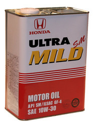 Купить моторное масло Honda Ultra MILD SM, в интернет-магазине в Апатитах