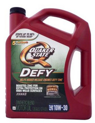 Купить моторное масло Quaker state Defy Synthetic Blend SAE 10W-30 Motor Oil, в интернет-магазине в Апатитах