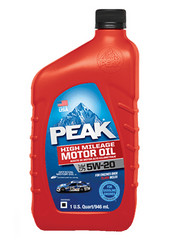 Купить моторное масло Peak High Mileage Oil 5W-20 (0,946л), в интернет-магазине в Апатитах