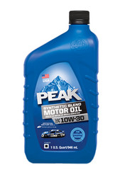 Купить моторное масло Peak Synthetic Blend Motor Oil 10W-30 (0,946л), в интернет-магазине в Апатитах