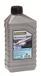 Купить моторное масло Ravenol Marineoil Petrol 25W40 Synthetic, 1л, в интернет-магазине в Апатитах