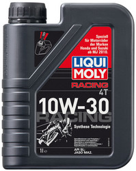 Купить моторное масло Liqui moly для 4-тактных Мотоциклов Racing 4T SAE 10W-30, в интернет-магазине в Апатитах