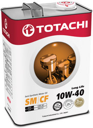 Купить моторное масло Totachi Long Life Semi-Synthetic SM/CF 10W-40, 4л, в интернет-магазине в Апатитах